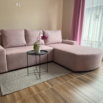 Bubble sarokkanapé (mandulavirág, jobbos)