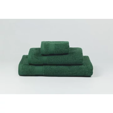 PAMUT COZY TÖRÖLKÖZŐ - SÖTÉTZÖLD - 30X50CM