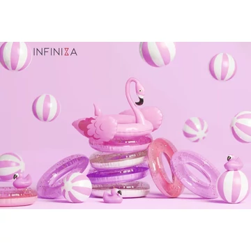 INFINIZA STRANDTÖRÖLKÖZŐ 75X150 CM - FLAMINGÓ