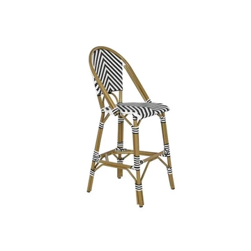Bárszék fém, rattan 60x49x117,5 cm színes