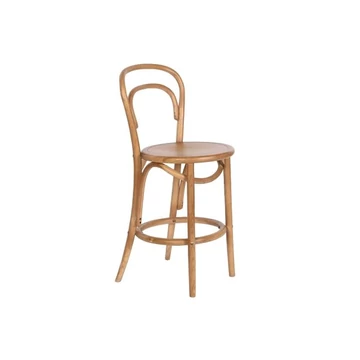 Bárszék szilfa, rattan 41x41x95 cm barna