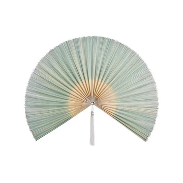 Dekoráció falra legyező bambusz 67x4x140 cm menta, natúr