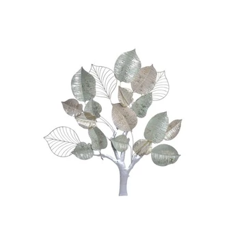 Dekoráció falra leveles fém 102x7x108,6 cm színes
