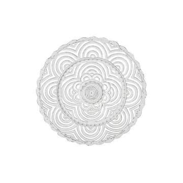 Dekoráció falra Mandala mdf 90x4x90 cm fehér