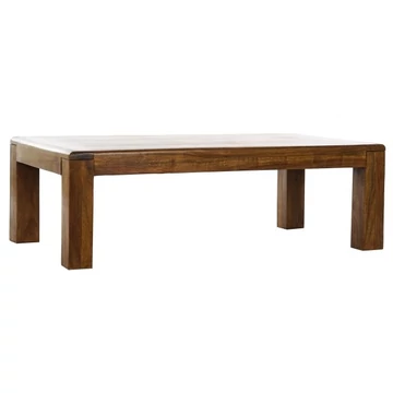 Dohányzóasztal akácfa 110x60x36 cm barna