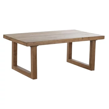 Dohányzóasztal akácfa 110x70x45 cm barna