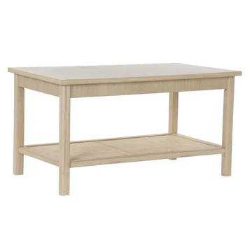 Dohányzóasztal császárfa, mdf, rattan 90x50x46 cm natúr