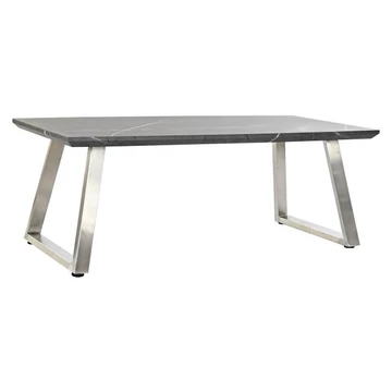 Dohányzóasztal mdf, acél 120x60x44 cm fekete