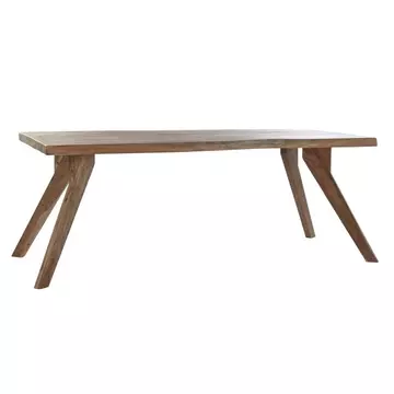 Ebédlőasztal akácfa 200x90x77 cm barna