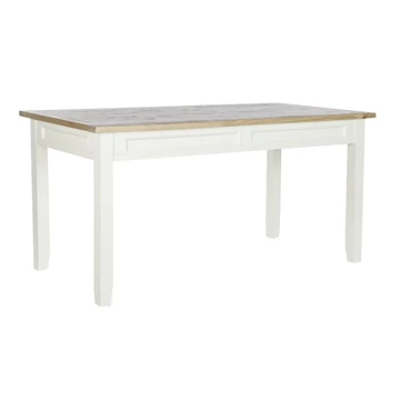 Ebédlőasztal császárfa 160x80x79 cm bézs, barna