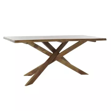 Ebédlőasztal diófa 180x86x76 cm natúr