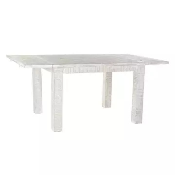 Ebédlőasztal mangófa 180x100x77 cm fehér