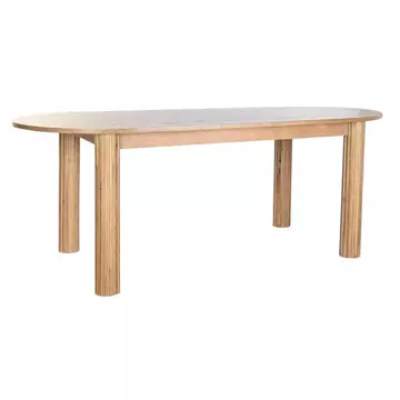 Ebédlőasztal mangófa 200x90x76 cm natúr
