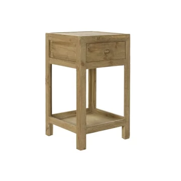 Éjjeliszekrény mdf, bambusz 44x42x75 cm barna
