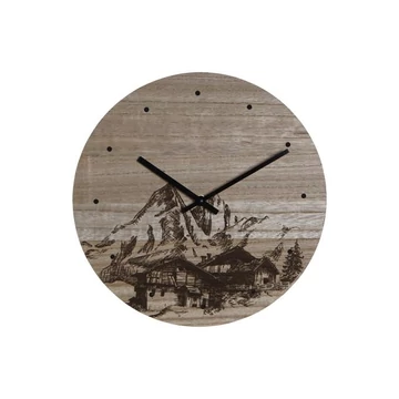 Falióra hegy mdf 30x30x1,5 cm fekete