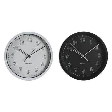 Falióra pvc 25,4x4x25,4 cm fehér, fekete 2 féle