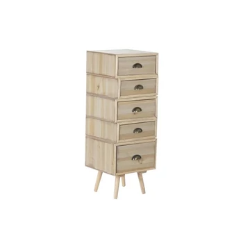 Fiókos szekrény mdf, fa 40x38x99 cm színes