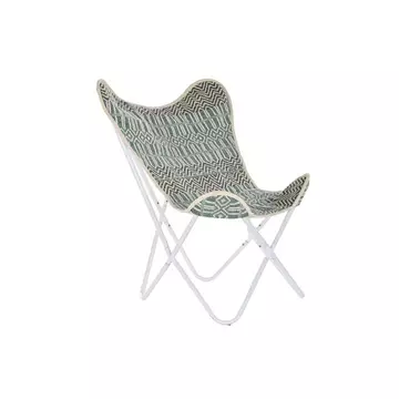 Fotel pillangó pamut, fém 74x65x90 cm színes