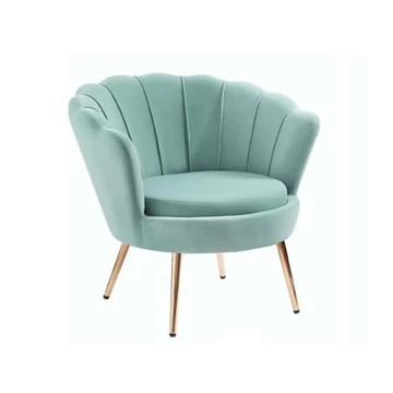 Fotel poliészter, fém 85x85x81 cm menta