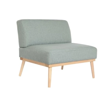 Fotel poliészter, fenyő 80x66x72 cm menta
