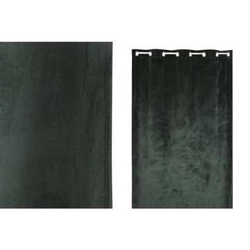 Függöny gyűrűs bársony 140x260 cm zöld