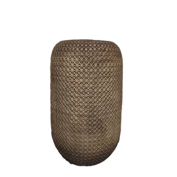 Kaspó magnézia 50,8x50,8x83,5 cm barna