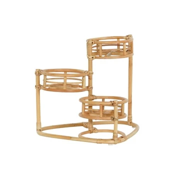 Kaspó rattan 48x28x45 cm natúr
