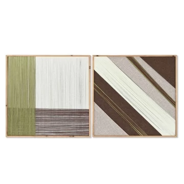 Kép 3D mdf, pamut 80x3x80 cm színes 2 féle