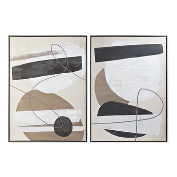 Kép absztrakt hungarocell, vászon 103x4,5x144 cm színes 2 féle