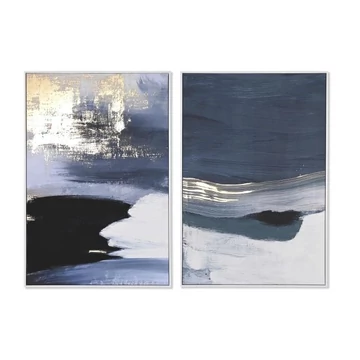 Kép absztrakt hungarocell, vászon 83x4,5x123 cm színes 2 féle