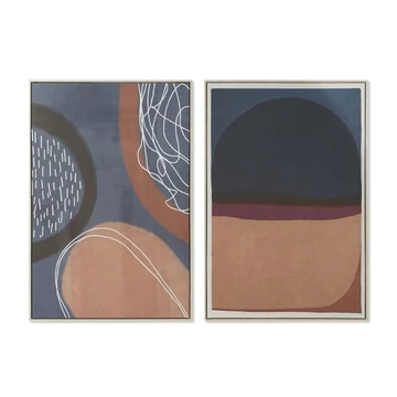 Kép absztrakt hungarocell, vászon 84x4,5x123 cm színes 2 féle