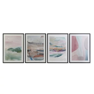 Kép absztrakt keretes hungarocell, mdf 50x3x70 cm színes 4 féle