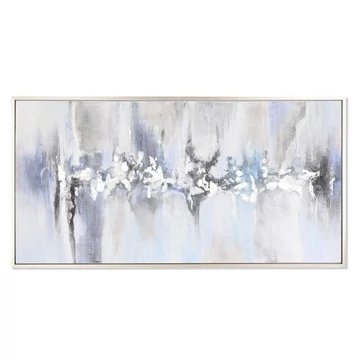 Kép absztrakt kézzel festett vászon, hungarocell 156x3,8x80 cm színes