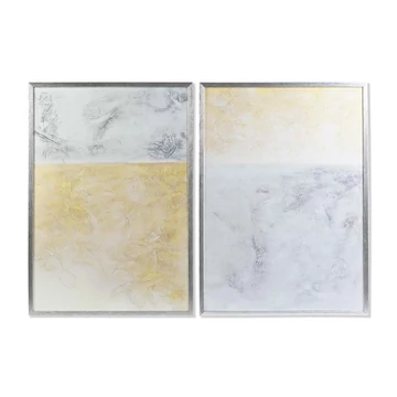 Kép absztrakt üveg, hungarocell 70x3x100 cm színes 2 féle