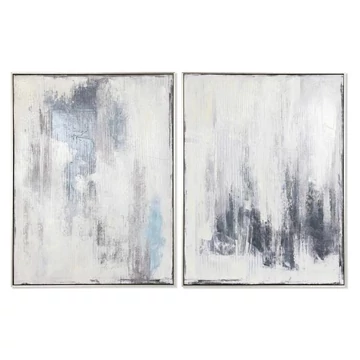 Kép absztrakt vászon, hungarocell 60x3,5x80 cm színes 2 féle