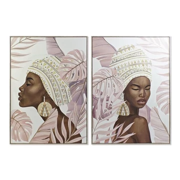 Kép afrikai hungarocell, vászon 100x4x140 cm színes 2 féle