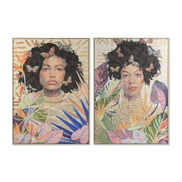 Kép afrikai hungarocell, vászon 100x4x140 cm színes 2 féle
