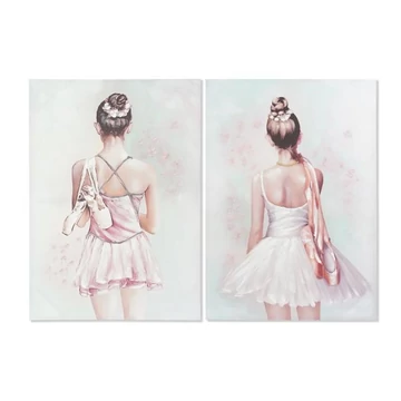 Kép balett vászon, mdf 70x2,5x100 cm színes 2 féle