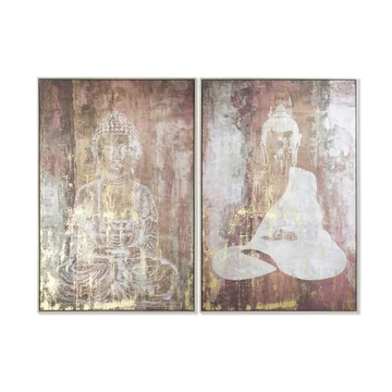 Kép Buddha keretes hungarocell, vászon 83x4,5x122,5 cm színes 2 féle