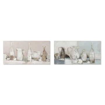 Kép csendélet vászon, fenyő, kézzelfestett 120x3,8x60 cm színes 2 féle
