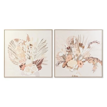 Kép csokor keretes hungarocell, vászon 100x4x100 cm színes 2 féle