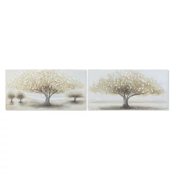 Kép fa vászon, mdf 100x3x50 cm bézs 2 féle