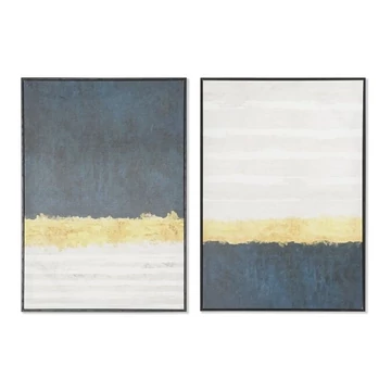 Kép keretes vászon, hungarocell 50x3x70 cm színes 2 féle