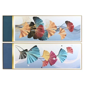 Kép leveles alumínium, mdf 180x3x60 cm színes, arany 2 féle