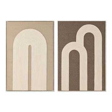 Kép modern 3D nád, műanyag 83x4,5x123 cm sötétbarna, világosbarna 2 féle