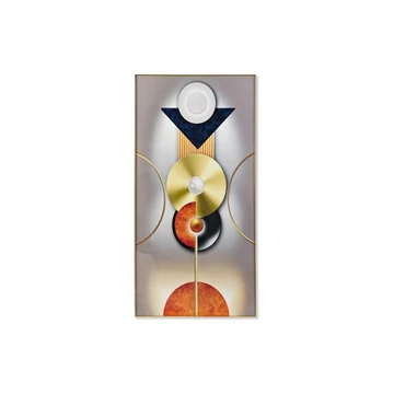 Kép modern alumínium, mdf 80x3x160 cm színes, arany