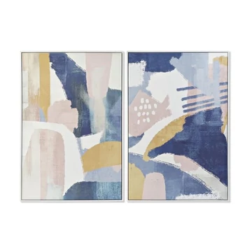 Kép modern hungarocell, vászon 83x4,5x123 cm színes 2 féle