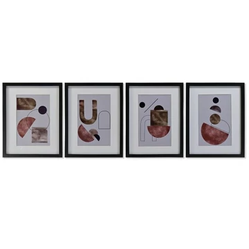 Kép modern keretes hungarocell 35x2x45 cm színes 4 féle