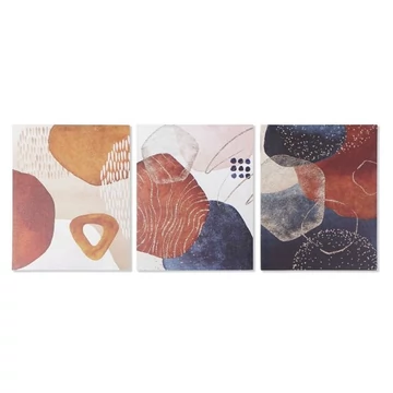 Kép modern vászon, mdf 40x1,8x50 cm színes 3 féle