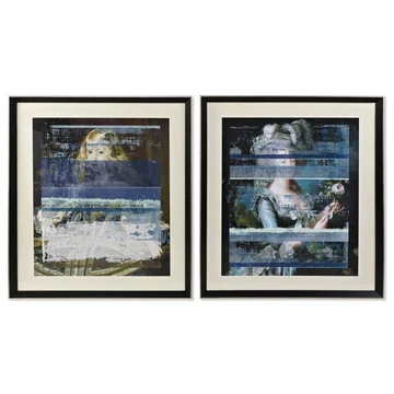 Kép művészet üveg, hungarocell 86,6x4x100 cm színes 2 féle